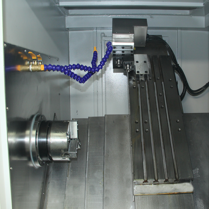 CNC mesin bubut CNC Sland bed طحن CNC مخرطة